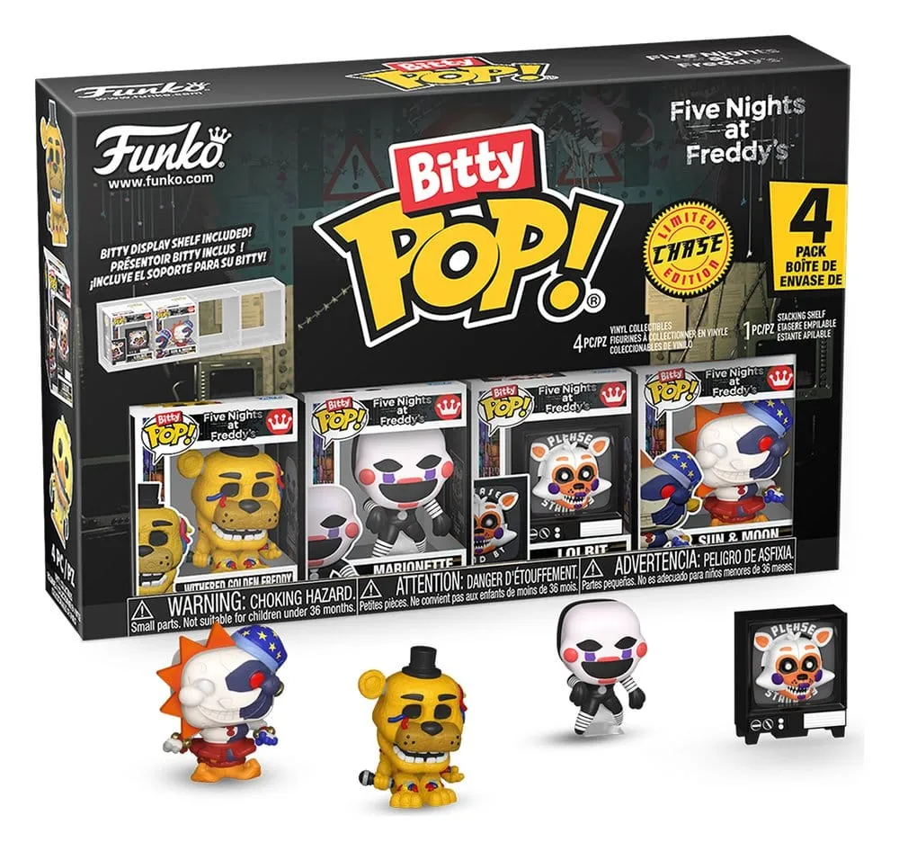 Five Nights at Freddy's Bitty POP! Vinyl Figure 4-Pack Series 5 2.5cm